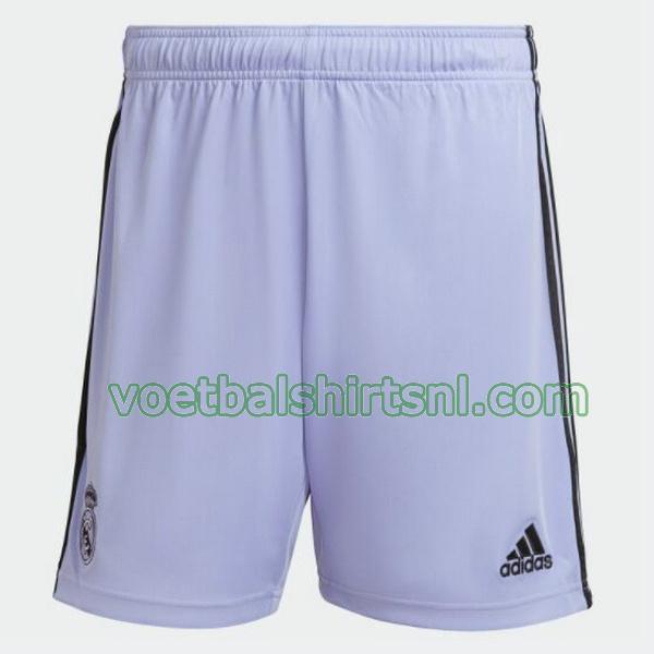 pantalones corto real madrid mannen 2022 2023 uit purple