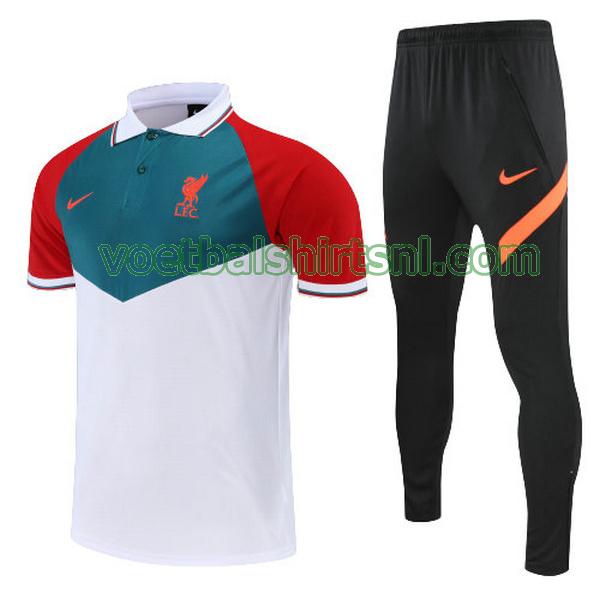 polo liverpool mannen 2022 wit set