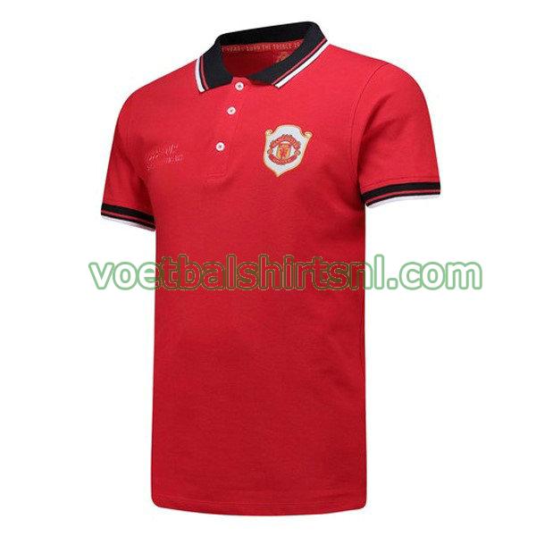 polo manchester united mannen 20th rood