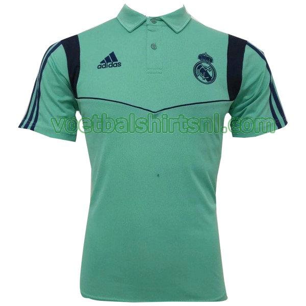 polo real madrid mannen 2019-2020 groen