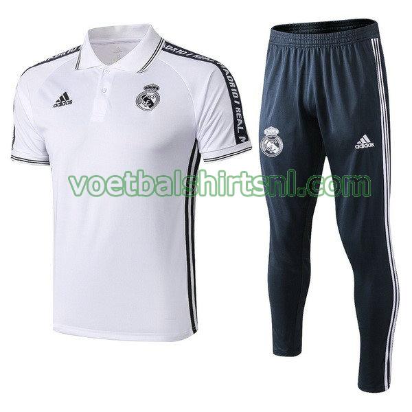 polo real madrid mannen 2019 2020 wit set