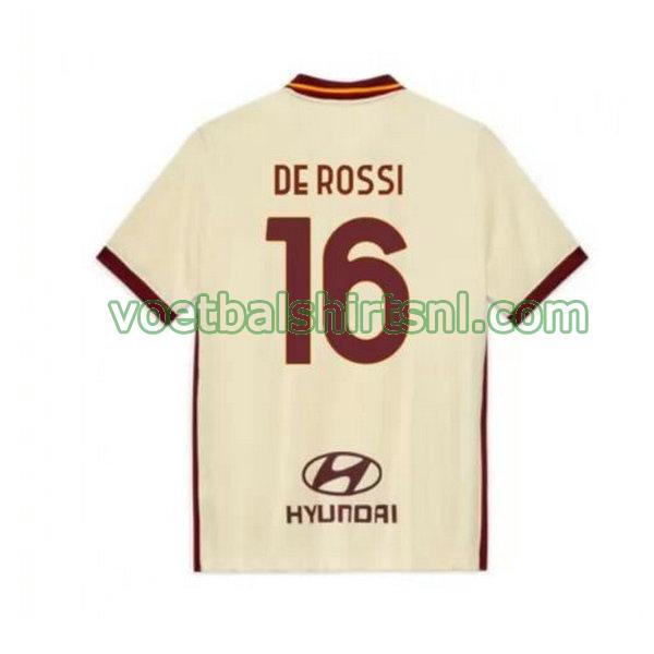 shirt as roma mannen 2020-2021 uit de rossi 16