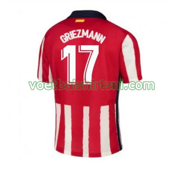 shirt atletico madrid mannen 2020-2021 thuis griezmann 17