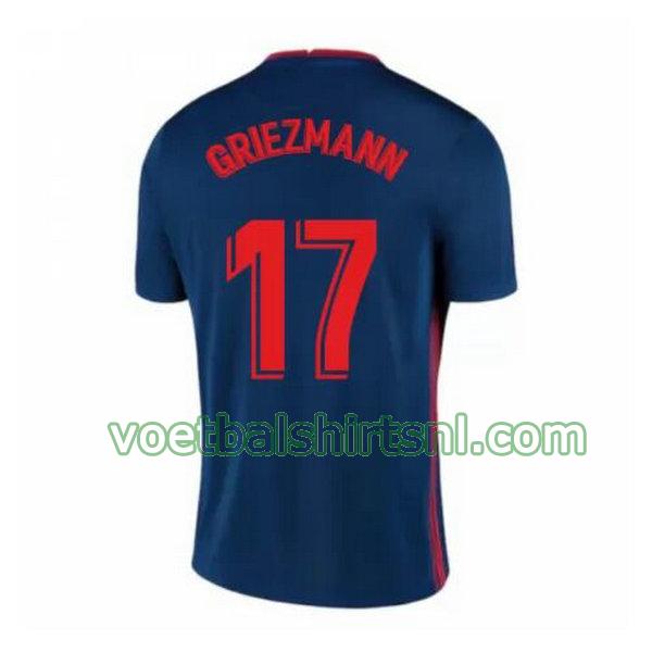 shirt atletico madrid mannen 2020-2021 uit griezmann 17