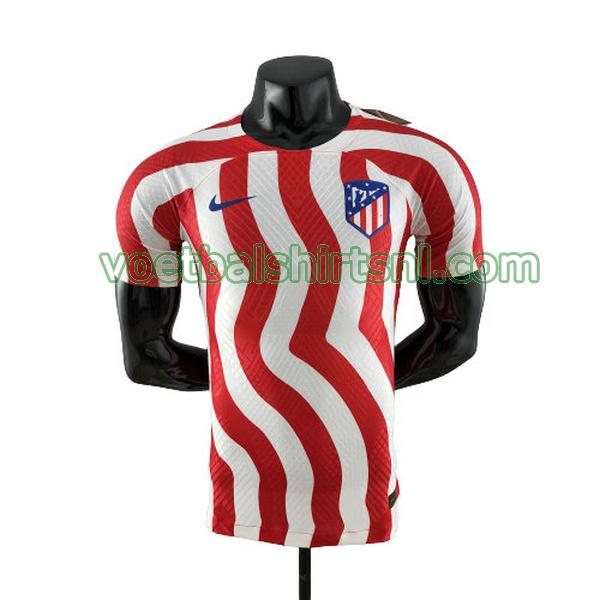 shirt atletico madrid mannen 2022 2023 thuis rood wit player