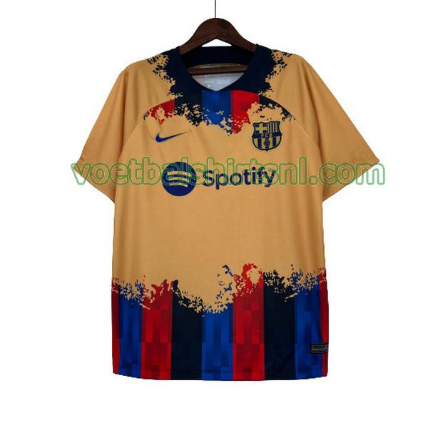 shirt barcelona mannen 2023 2024 special edition geel