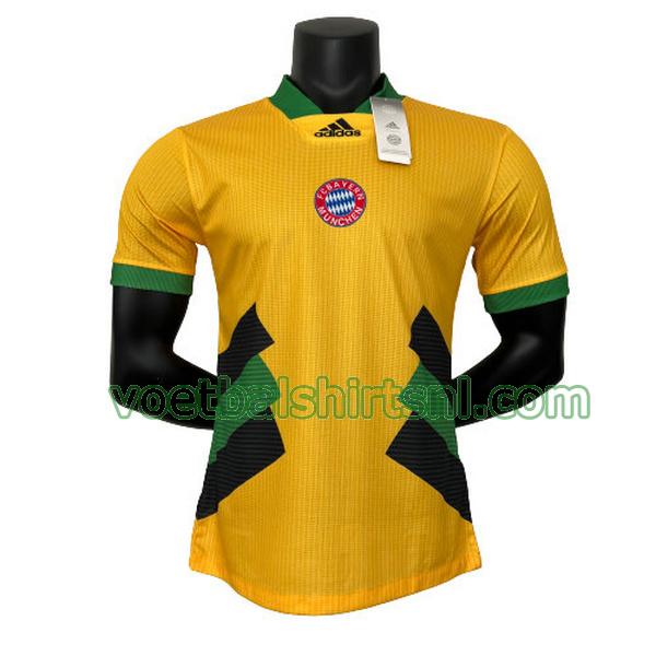 shirt bayern münchen mannen 2023 2024 special edition geel player