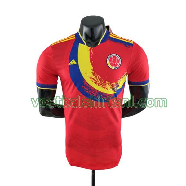 shirt colombia mannen 2022 special edition rood player