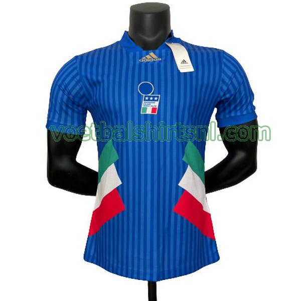 shirt italië mannen 2023 2024 special edition blauw player