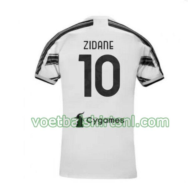 shirt juventus mannen 2020-2021 thuis zidane 10