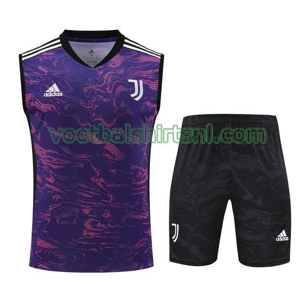 shirt juventus mannen 2023 2024 vest purple set
