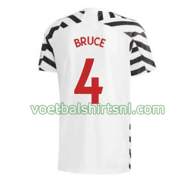 shirt manchester united mannen 2020-2021 3e bruce 4