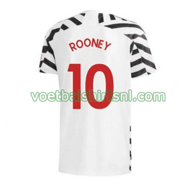 shirt manchester united mannen 2020-2021 3e rooney 10