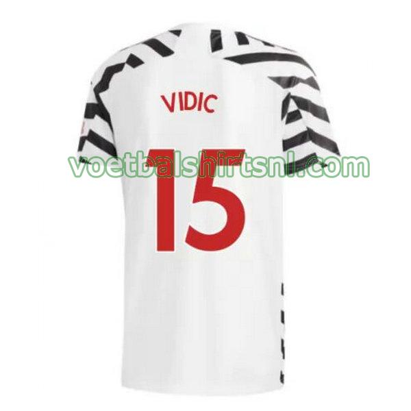 shirt manchester united mannen 2020-2021 3e vidic 15