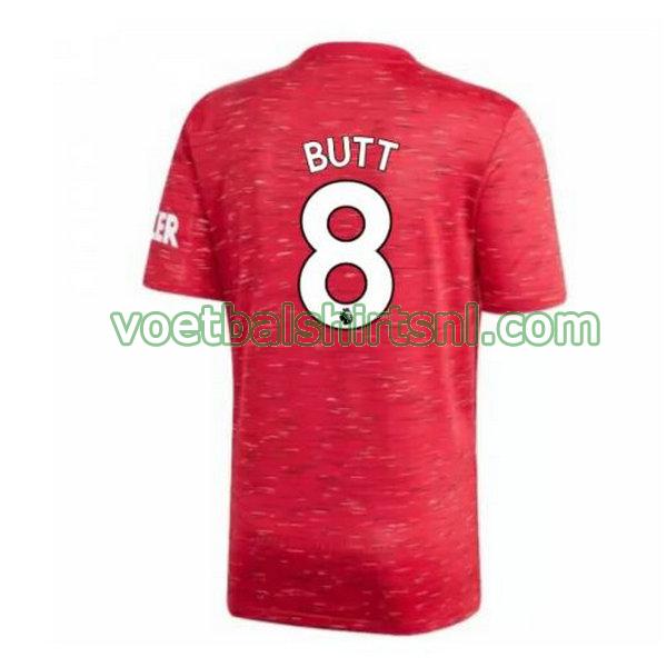 shirt manchester united mannen 2020-2021 thuis butt 8