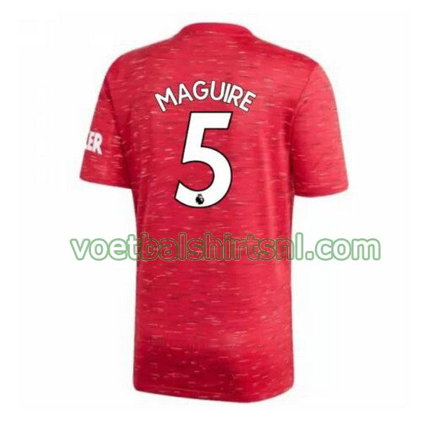 shirt manchester united mannen 2020-2021 thuis maguire 5