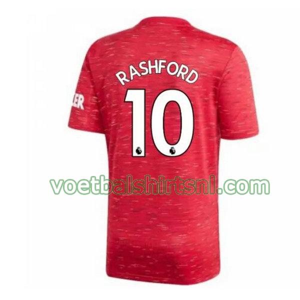 shirt manchester united mannen 2020-2021 thuis rashford 10