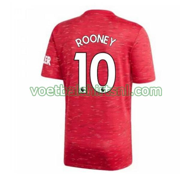 shirt manchester united mannen 2020-2021 thuis rooney 10