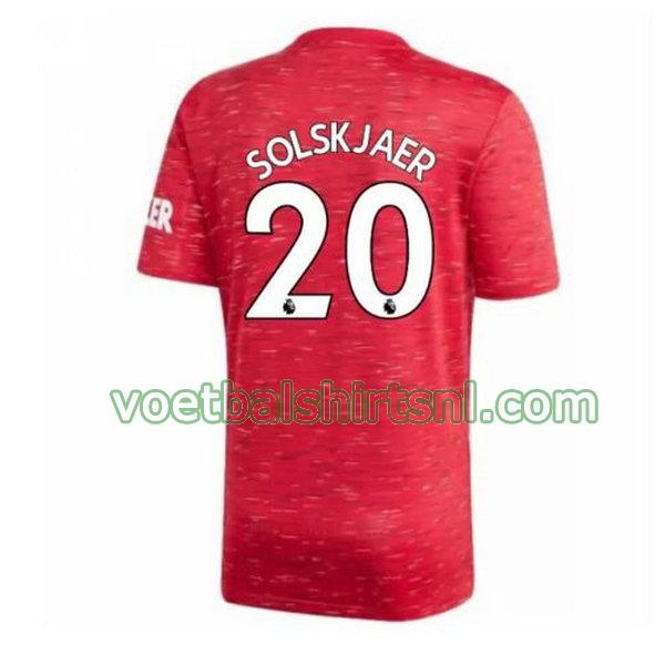 shirt manchester united mannen 2020-2021 thuis solskjaer 20