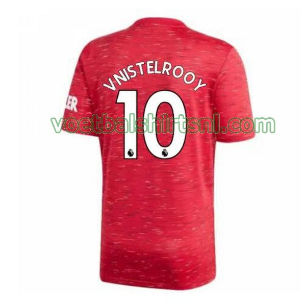 shirt manchester united mannen 2020-2021 thuis v.nistelrooy 10