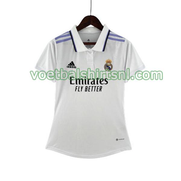 shirt real madrid dames 2022 2023 thuis wit