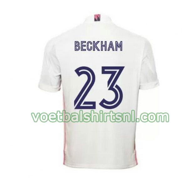 shirt real madrid mannen 2020-2021 thuis beckham 23