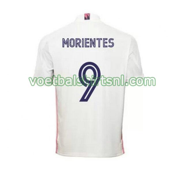 shirt real madrid mannen 2020-2021 thuis morientes 9