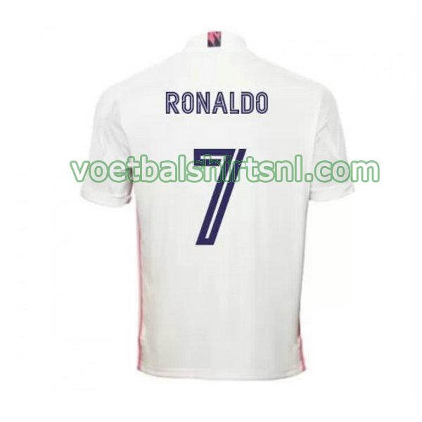 shirt real madrid mannen 2020-2021 thuis ronaldo 7