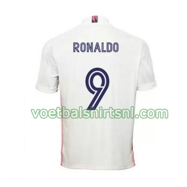 shirt real madrid mannen 2020-2021 thuis ronaldo 9