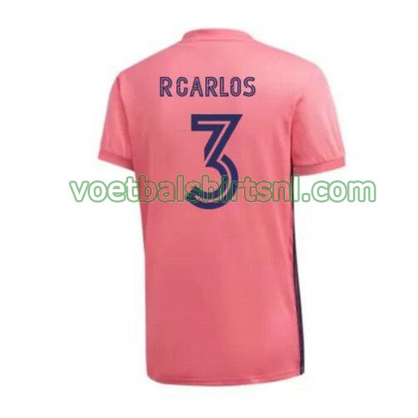 shirt real madrid mannen 2020-2021 uit r.carlos 3