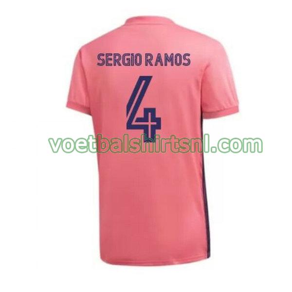 shirt real madrid mannen 2020-2021 uit sergio ramos 4