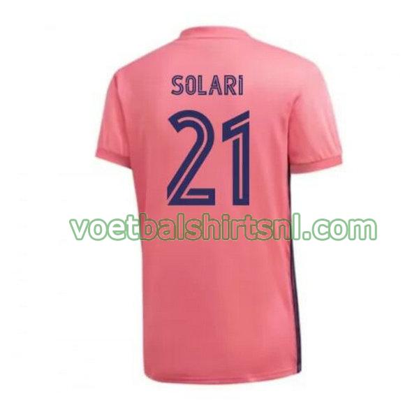 shirt real madrid mannen 2020-2021 uit solari 21