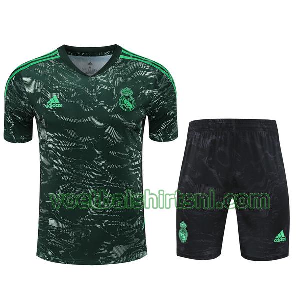 shirt real madrid mannen 2023 2024 training groen set