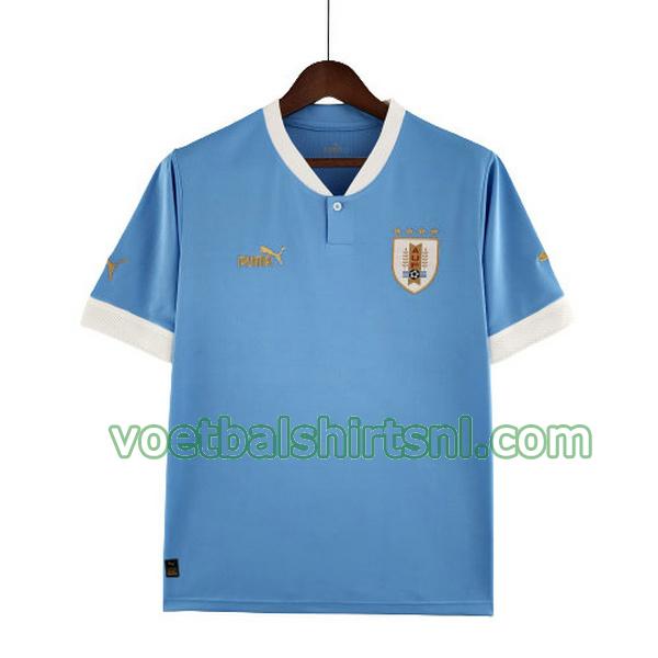 shirt uruguay mannen 2022 thuis thailand blauw