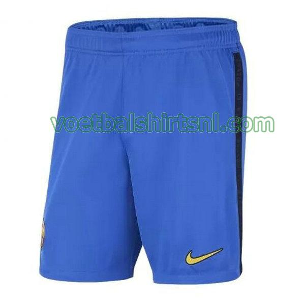 shorts barcelona mannen 2021 2022 3e blauw rood