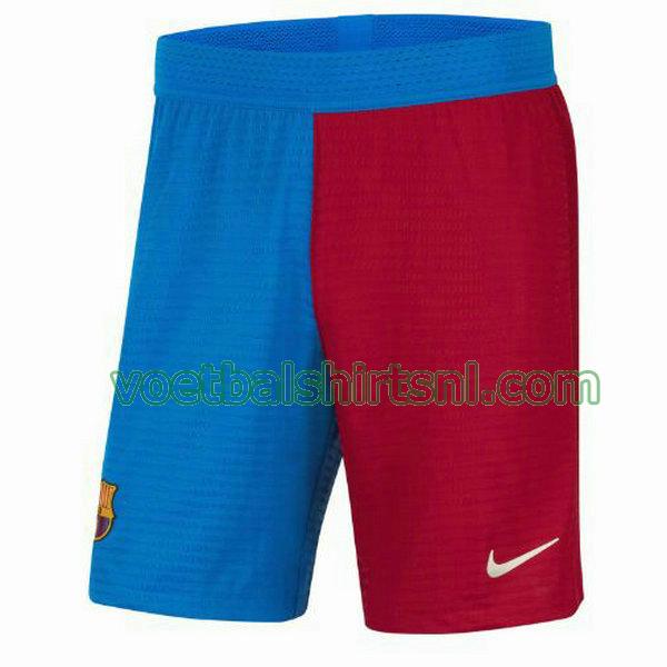 shorts barcelona mannen 2021 2022 thuis rood blauw