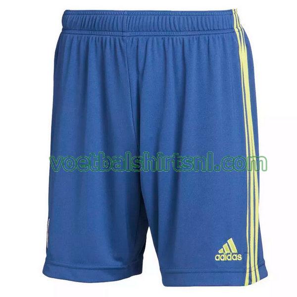 shorts colombia mannen 2021 2022 thuis blauw