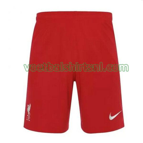 shorts liverpool mannen 2021 2022 thuis rood