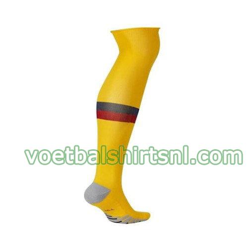 sokken barcelona mannen 2019-2020 uit geel