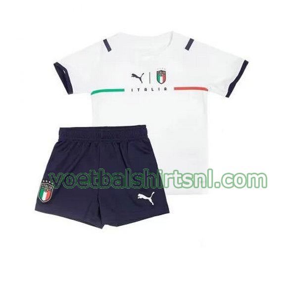 voetbalshi italië kinderen 2021 2022 uit wit