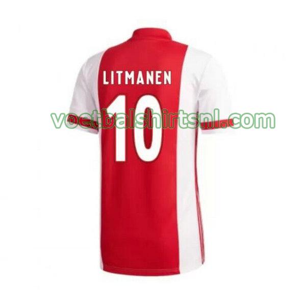 voetbalshirt ajax mannen 2020-2021 thuis litmanen 10