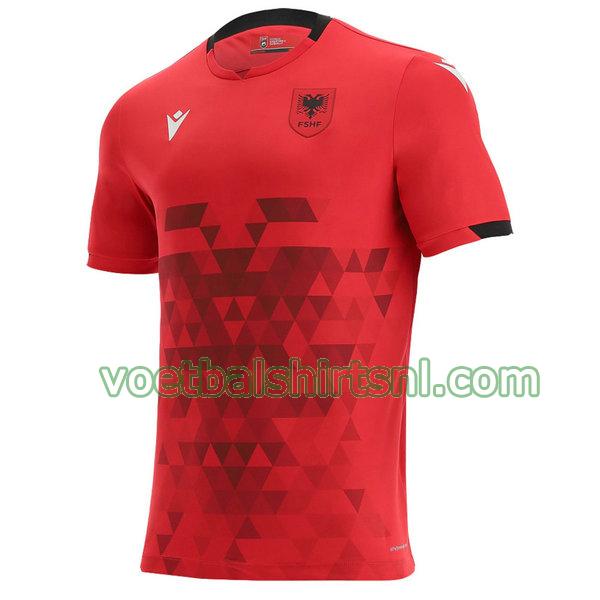 voetbalshirt albanië mannen 2021 2022 thuis rood