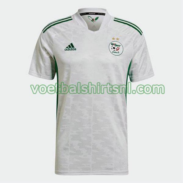 voetbalshirt algerije mannen 2021 2022 thuis thailand wit