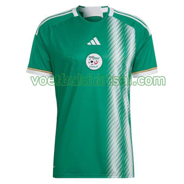 voetbalshirt algerije mannen 2022 uit groen thailand
