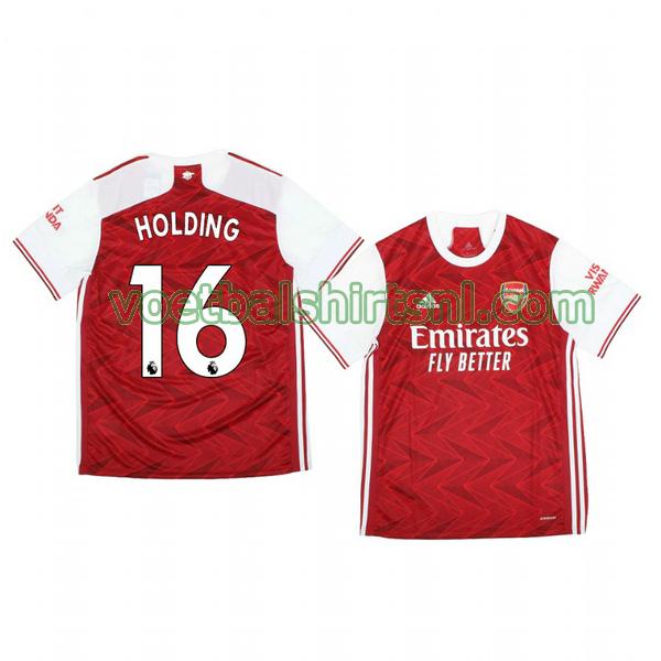voetbalshirt arsenal mannen 2020-2021 thuis rob holding 16