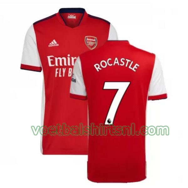 voetbalshirt arsenal mannen 2021 2022 thuis rocastle 7 rood