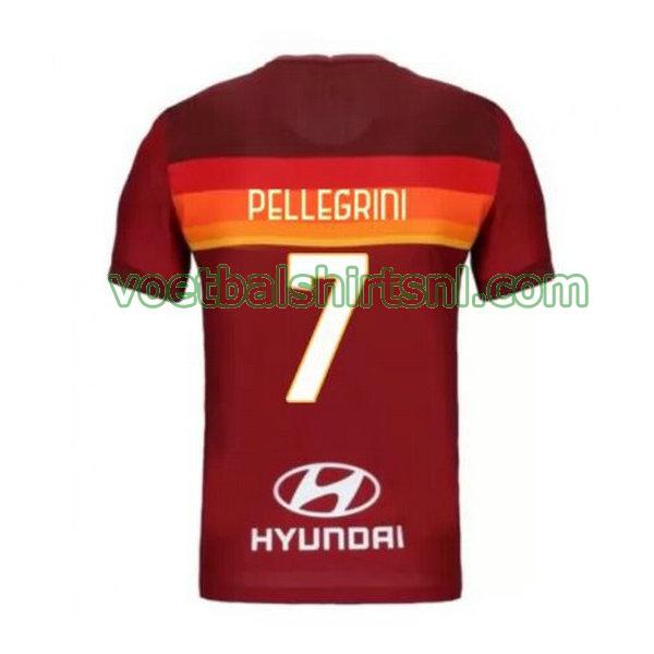 voetbalshirt as roma mannen 2020-2021 thuis pellegrini 7