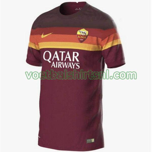 voetbalshirt as roma mannen 2020-2021 thuis thailand