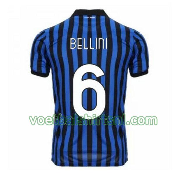 voetbalshirt atalanta mannen 2020-2021 thuis bellini 6 blauw