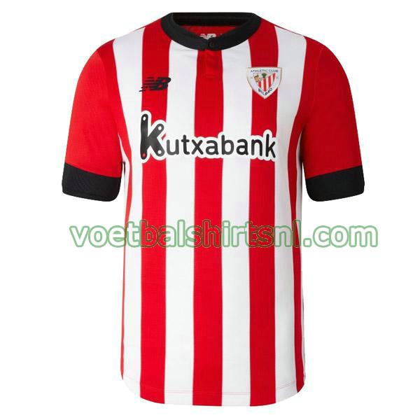 voetbalshirt athletic bilbao mannen 2022 2023 thuis rood wit